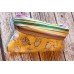 Kleiner Helfer für die Handtasche "Nymphie-Eulen-Papagei auf gelb""